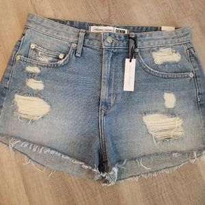 NWT Lovers + Friends Jack High Rise Cut Off Shorts